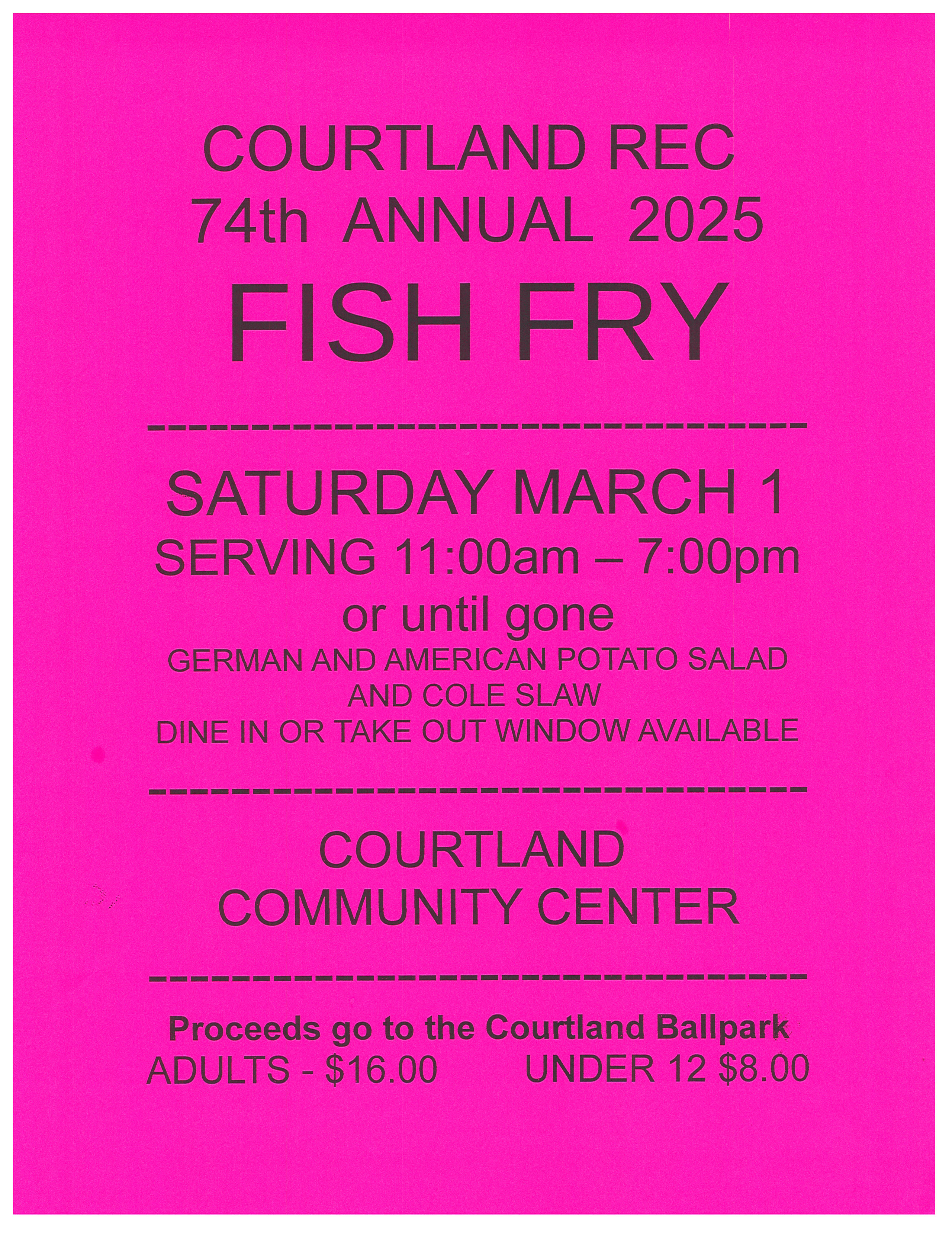 rec fish fry